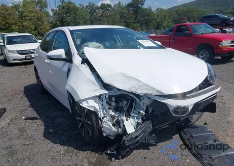 2018 Toyota Corolla Se from USA, damaged, VIN 2T1BURHE0JC118784